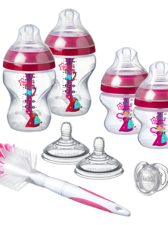 Tommee Tippee Advanced Anti-Colic Sarter Bottle Kit- Girl image number 3
